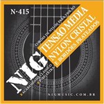 Ficha técnica e caractérísticas do produto Encordoamento Cordas NIG N415 Tensão Média para Violão Nylon