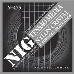 Cordas para Violão Nylon Cristal Média Tensão N-475 - Nig