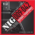 Ficha técnica e caractérísticas do produto Encordoamento Cordas NIG N63 009-042 Níquel para Guitarra