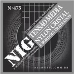 Encordoamento Cordas NIG Violão Nylon Tensão Média N475