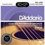 Ficha técnica e caractérísticas do produto Encordoamento D`Addario Violão Aço EXP26 Phosphor Bronze - 011