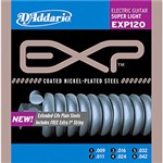 Ficha técnica e caractérísticas do produto Encordoamento D'Addario EXP120 Super Light .009-.042 para Guitarra EXP Coated Nickel