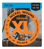 Ficha técnica e caractérísticas do produto Encordoamento D'addario Guitarra Xl110b 10 Nickel Wound