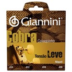 Ficha técnica e caractérísticas do produto Encordoamento de Aço para Cavaco Série Cobra Leve Giannini
