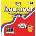 Ficha técnica e caractérísticas do produto Encordoamento de Aço para Cavaquinho R-51 Rouxinol – 12 Pacotes com 4 Cordas Cad