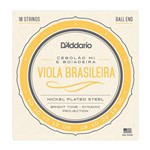 Ficha técnica e caractérísticas do produto Encordoamento de ACO para Viola Brasileira EJ82C - Cebolao MI / Boiadeira - Pls