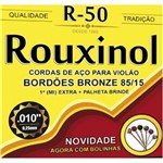 Ficha técnica e caractérísticas do produto Encordoamento de Aço para Violão R-50 Rouxinol 12 Pacotes com 6 Cordas Cada