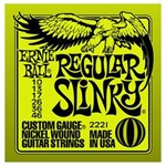 Ficha técnica e caractérísticas do produto Encordoamento de Aço Slinky para Guitarra 2221 Ernie Ball
