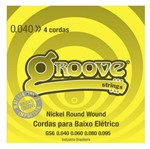 Ficha técnica e caractérísticas do produto Encordoamento de Baixo 4 Cordas Groove 40/95