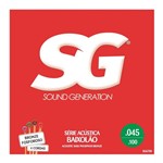Encordoamento de Baixolao Sg Sg6700 de 4 Cordas 0.45 - Sao Goncalo