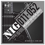 Ficha técnica e caractérísticas do produto Encordoamento de Guitarra 011 052 Tradicional N61 Nig