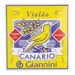 Ficha técnica e caractérísticas do produto Encordoamento de Nylon para Violão Canário Giannini Genwb c/Bolinha
