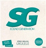 Encordoamento de Ukulele Sg SG7162 Soprano e Contralto