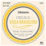 Ficha técnica e caractérísticas do produto Encordoamento De Viola Brasileira Cebolão Mi Ej82c D Addarío
