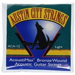 Ficha técnica e caractérísticas do produto Encordoamento de Violão Aço Austin City Strings Light Aca12 0.12