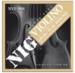 Ficha técnica e caractérísticas do produto Encordoamento de Violino Nig NVE804