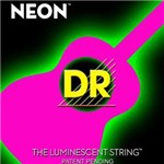 Ficha técnica e caractérísticas do produto Encordoamento Dr Neon Pink Violão Aço .010/.048 - Dr Strings