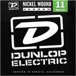 Ficha técnica e caractérísticas do produto Encordoamento Dunlop Guitarra 011 Nickel Wound Medium Heavy