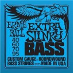Ficha técnica e caractérísticas do produto Encordoamento Ernie Ball 2835 para Baixo Extra Slinky 040 - Marca
