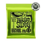 Ficha técnica e caractérísticas do produto Encordoamento Ernie Ball Guitarra Regular Slink 010