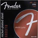 Ficha técnica e caractérísticas do produto Encordoamento Fender para Guitarra Aço 0.009 250l Niquelado
