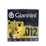 Ficha técnica e caractérísticas do produto Encordoamento Giannini Ca82l Bronze 80/20 Violao L