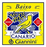 Ficha técnica e caractérísticas do produto Encordoamento Giannini Canário Baixo 0,040 Gesbx 4 Cordas