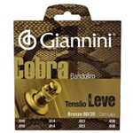 Encordoamento Giannini Cobra CM82L para Bandolim - Leve