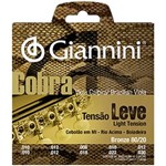 Ficha técnica e caractérísticas do produto Encordoamento Giannini Cobra P/ Viola Cebolão Mi Cv82l Leve