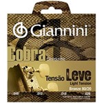 Ficha técnica e caractérísticas do produto Encordoamento Giannini Cobra para Cavaco Cc82l Leve