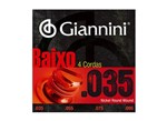 Ficha técnica e caractérísticas do produto Encordoamento Giannini GEEBRLX 035 para Contrabaixo 4 Cordas