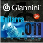 Ficha técnica e caractérísticas do produto Encordoamento Giannini Geegst11 .011/.049 Para Guitarra-com Bolinha