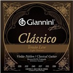 Ficha técnica e caractérísticas do produto Encordoamento Giannini Genwpl Tensão Leve para Violão Nylon