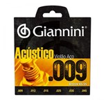 Ficha técnica e caractérísticas do produto Encordoamento Giannini GESWAL para Violao Aco - Bronze
