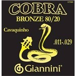 Ficha técnica e caractérísticas do produto Encordoamento Giannini P Cavaquinho Serie Cobra Cc82h Pesada (Bronze 8020)