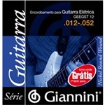 Ficha técnica e caractérísticas do produto Encordoamento Giannini P Guitarra Geegst12 Media Pesada .012-.052 (Niquel)