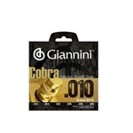 Ficha técnica e caractérísticas do produto Encordoamento Giannini P Violao Aco Serie Cobra Geefle Extra Leve .010