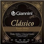 Ficha técnica e caractérísticas do produto Encordoamento Giannini P/ Violão Náilon -- Clássico Tensão Média -- GENWPM