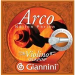 Ficha técnica e caractérísticas do produto Encordoamento Giannini P Violino Serie Arco Perlon Geavvap