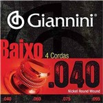 Ficha técnica e caractérísticas do produto Encordoamento Giannini para Baixo 4 Cordas Geebrl Super Leve 040-095