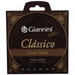 Ficha técnica e caractérísticas do produto Encordoamento Giannini para Violão Nylon Genwpm Tensão Média