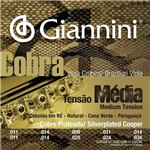 Ficha técnica e caractérísticas do produto Encordoamento Giannini Viola Cobra Cebolao Re Med Gesvnm