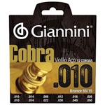 Ficha técnica e caractérísticas do produto Encordoamento Giannini Violao 12 Cordas Geef12m Bronze