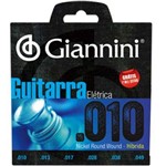 Ficha técnica e caractérísticas do produto Encordoamento Guitarra 0.10 Hibrido GEEGSTH10 - Giannini 2880