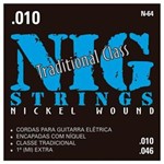 Ficha técnica e caractérísticas do produto Encordoamento Guitarra 0.10 N64 Nig