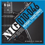 Ficha técnica e caractérísticas do produto Encordoamento Guitarra 0.10 NIG N-64