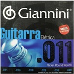 Ficha técnica e caractérísticas do produto Encordoamento Guitarra 0,11 Híbrida Giannini