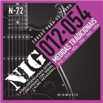 Ficha técnica e caractérísticas do produto Encordoamento Guitarra 012 NIG N72
