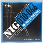 Ficha técnica e caractérísticas do produto Encordoamento Guitarra 010 Nig Tradicional N-64