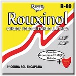 Ficha técnica e caractérísticas do produto Encordoamento Guitarra 010 Rouxinol R80 Sol Encapada Brindes